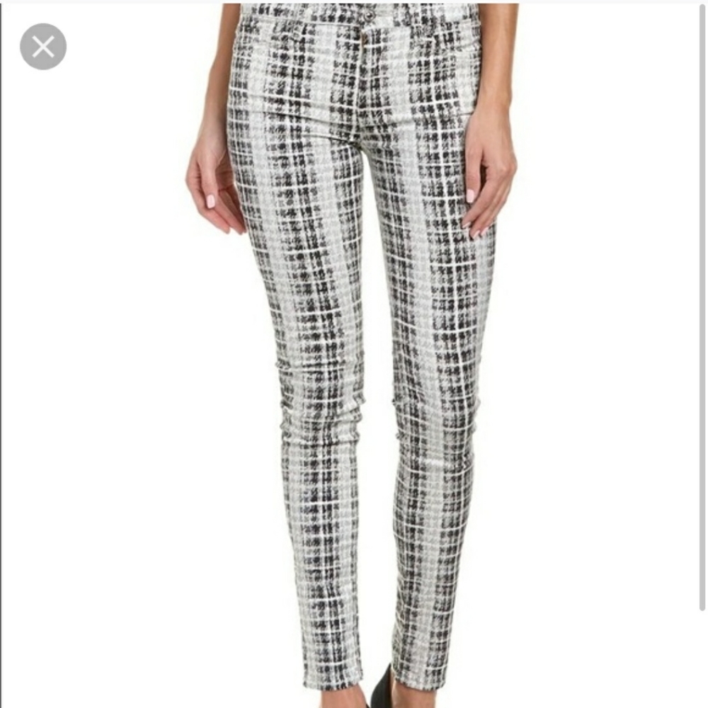7 For All Mankind Printed Denim
